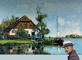 Peinture de Cornelis Vreedenburgh sur Paul Meijering