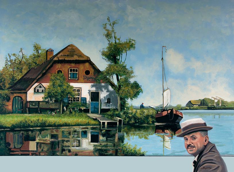 Cornelis Vreedenburgh Painting by Paul Meijering