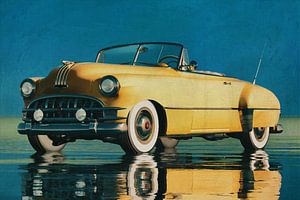 La Pontiac Chieftain de 1950 est une voiture classique sur Jan Keteleer
