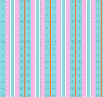 Frosted Candy Stripes by Aliya Putrus