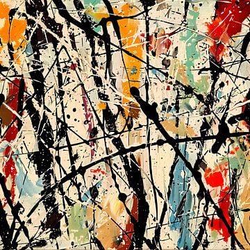 Een knipoog naar Pollock