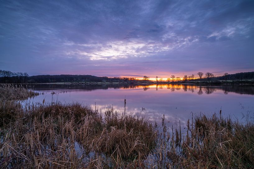 Rodder Maar, Oost-Eifel, Rijnland-Palts, Duitsland van Alexander Ludwig
