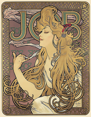 Muse dorée et somptueuse