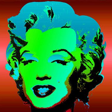 Marilyn Monroe Modern van Kathleen Artist Fine Art