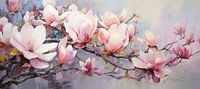 Magnolie | magnolia's von Blickfänger Gemälde Miniaturansicht