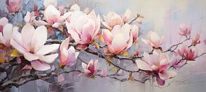Magnolia | Magnolia van Blikvanger Schilderijen