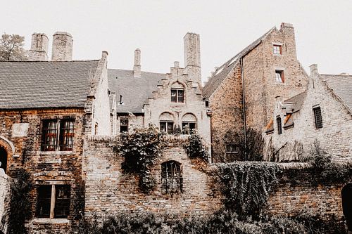 Facades at Bonifacius Bridge in Bruges