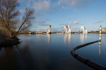 Stuw- en sluizencomplex Amerongen von Moetwil en van Dijk - Fotografie