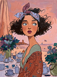 Elegante Frau von HUGO