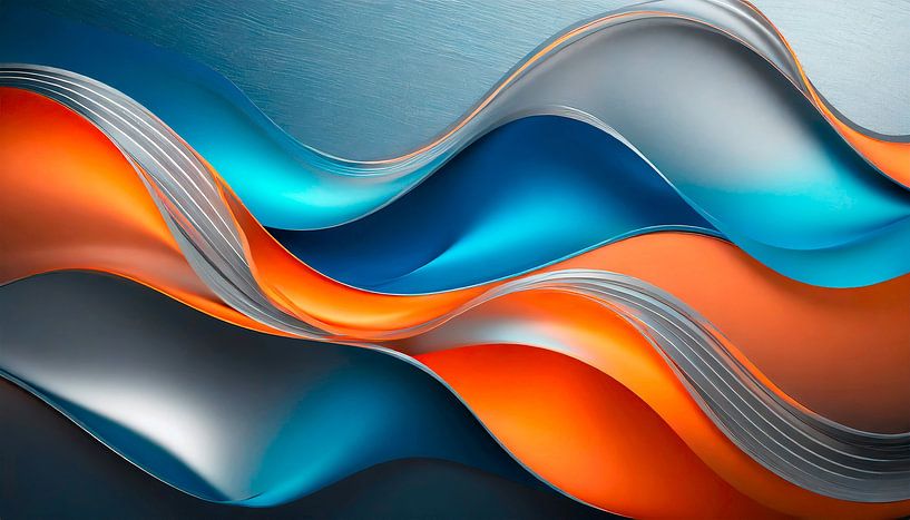 Kunstkleuren met patroon van Mustafa Kurnaz