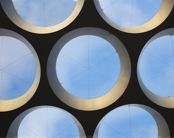 Une partie du toit bombé à Utrecht sur Bo van Vliet