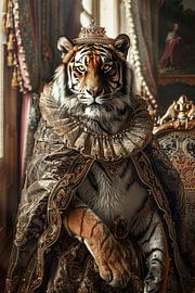 Royal tiger by Poster Art Shop