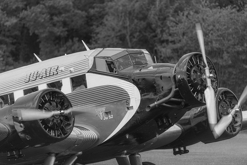 The Junkers 52 is also known as Aunt Ju or Iron Annie. by Jaap van den Berg