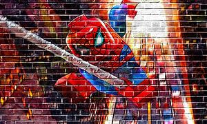 LEGO Marvel Spiderman graffiti collectie 2 van Bert Hooijer