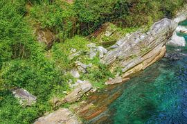 die Verzasca im Verzascatal von Peter Eckert