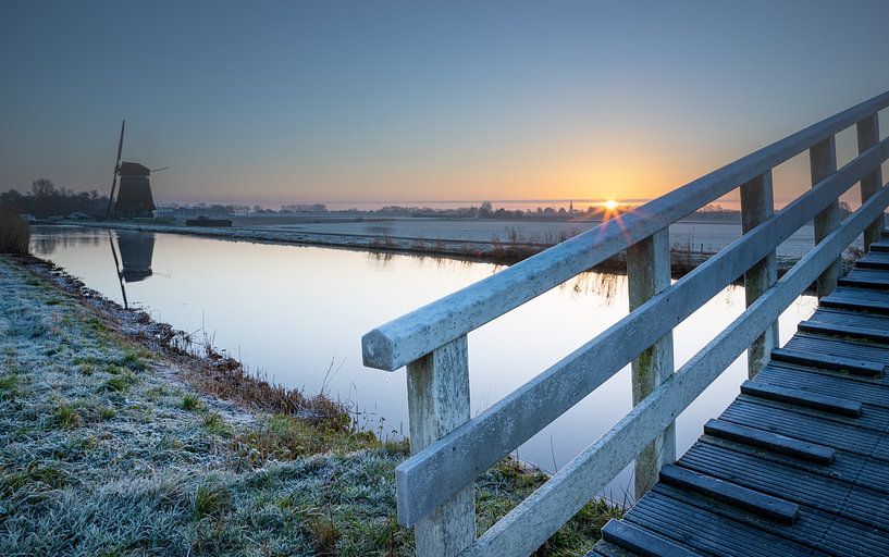 Sunrise at the Obdammer by peterheinspictures