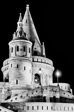 Tower of Fisherman's Bastion Budapest by Andreea Eva Herczegh