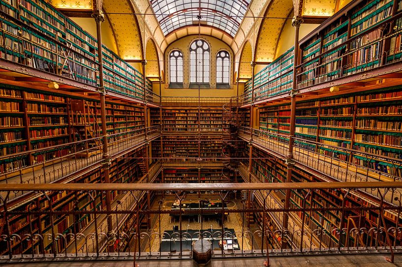 Amsterdam Rijksmuseum Bibliotheek van Joram Janssen