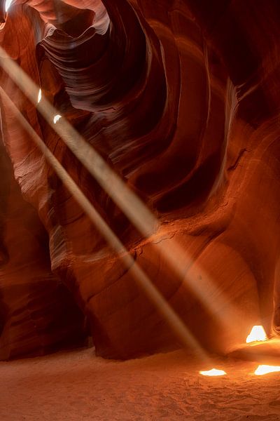 Canyons in Amerika, Antelope Canyon van Gert Hilbink