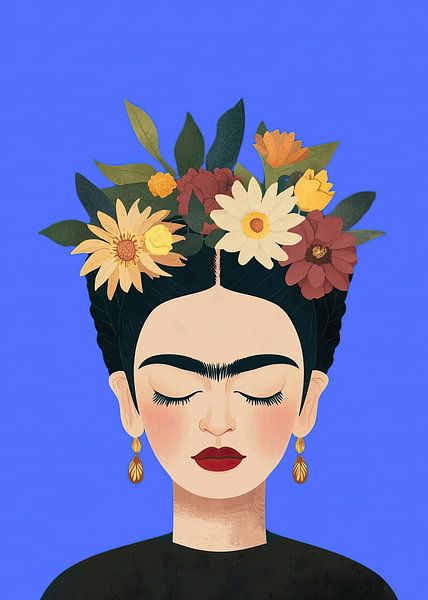 Frida "Blue" by Niklas Maximilian