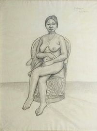 Frida, Nude by Eva Frederick, 1931