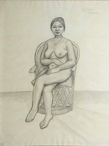 Frida, Akt von Eva Frederick, 1931