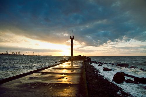 Corner of Holland sunset