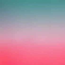 Dégradé de couleurs en rose et bleu, abstrait moderne sur Studio Allee