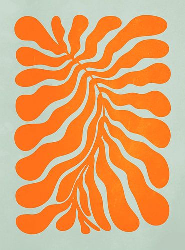 orange leaf, Henri Matisse