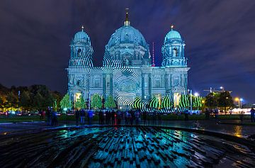 De Berlijnse Dom in een bijzonder licht