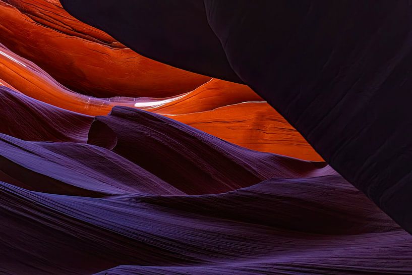 Antelope Canyon in Page, Arizona USA by Gert Hilbink