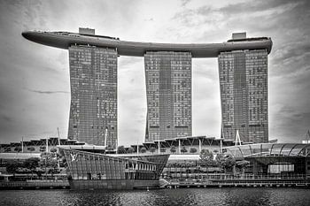 Singapore - Marina Bay Sands in Strakke Compositie