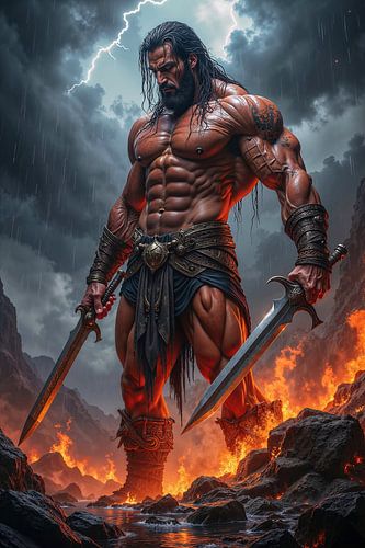 ZARVEKION – De zwaardvechter op het brandende slagveld