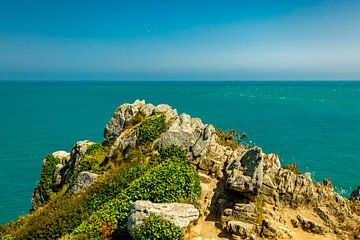 Scenic hike to the Pointe du Grouin in beautiful Brittany - Cancale - France by Oliver Hlavaty
