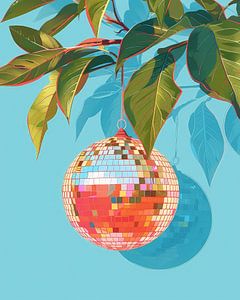 Tropischer Discoball