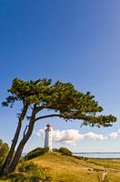 Phare de Dornbusch sur l'île de Hiddensee