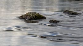 Fließendes Wasser in Finnland von Ger vd Broek natuurfotografie