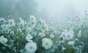 Mystische Nebelblumenpracht