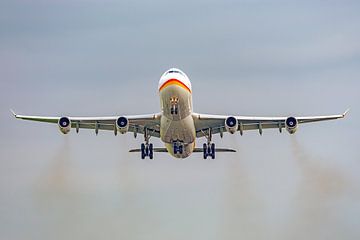 Start des Airbus A340 Surinam Airways von Arthur Bruinen