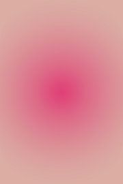 Retro 70s neon art. Abstract gradient in neon pink. by Dina Dankers