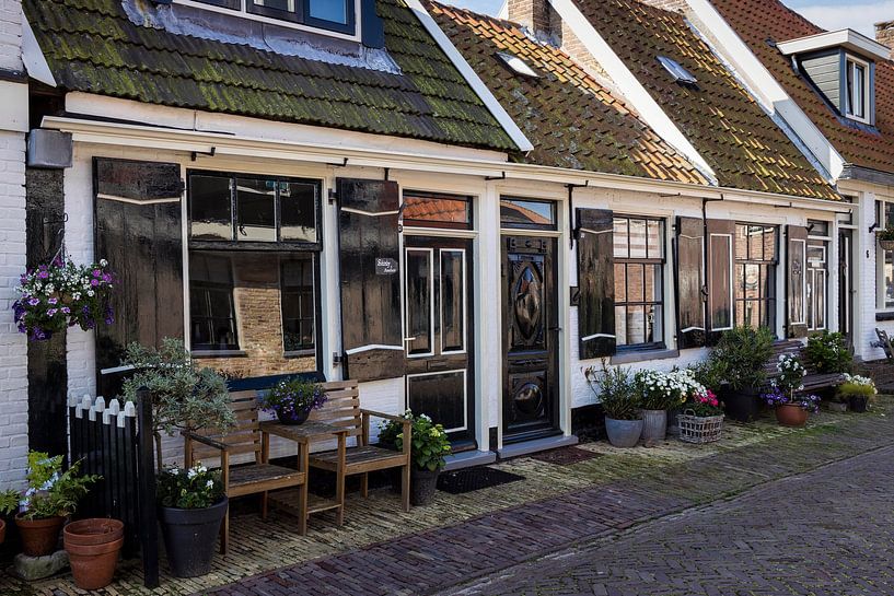 The village of Oosterend on the island of Texel by Rob Boon