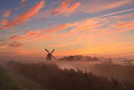 Niederländischer Sonnenaufgang von Sander van der Werf Miniaturansicht