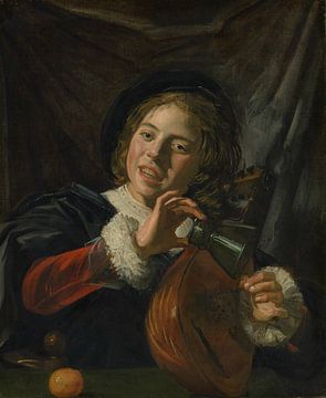 Jongen met een luit, Frans Hals