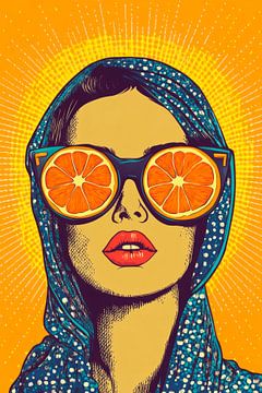 Fruitige elegantie in het zonlicht van Poster Art Shop