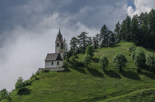 Church above the clouds by Petra Leusmann