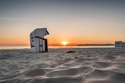 Ostseestrand im Ostseebad Binz auf der Insel Rügen