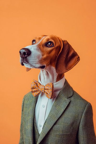 Amerikaanse windhond van Poster Art Shop