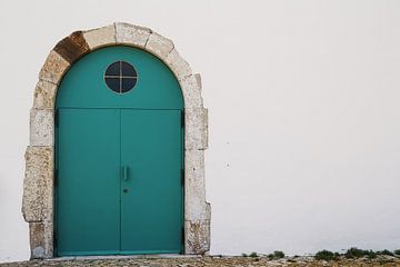 Tür der Pulverkammer - Festung Fortaleza de Sagres, Algarve, Portugal von Western Exposure