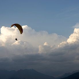 Parpente in de Alpen von Bas van Gelderen