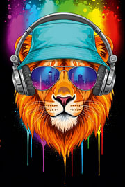 Neon King von John Dan